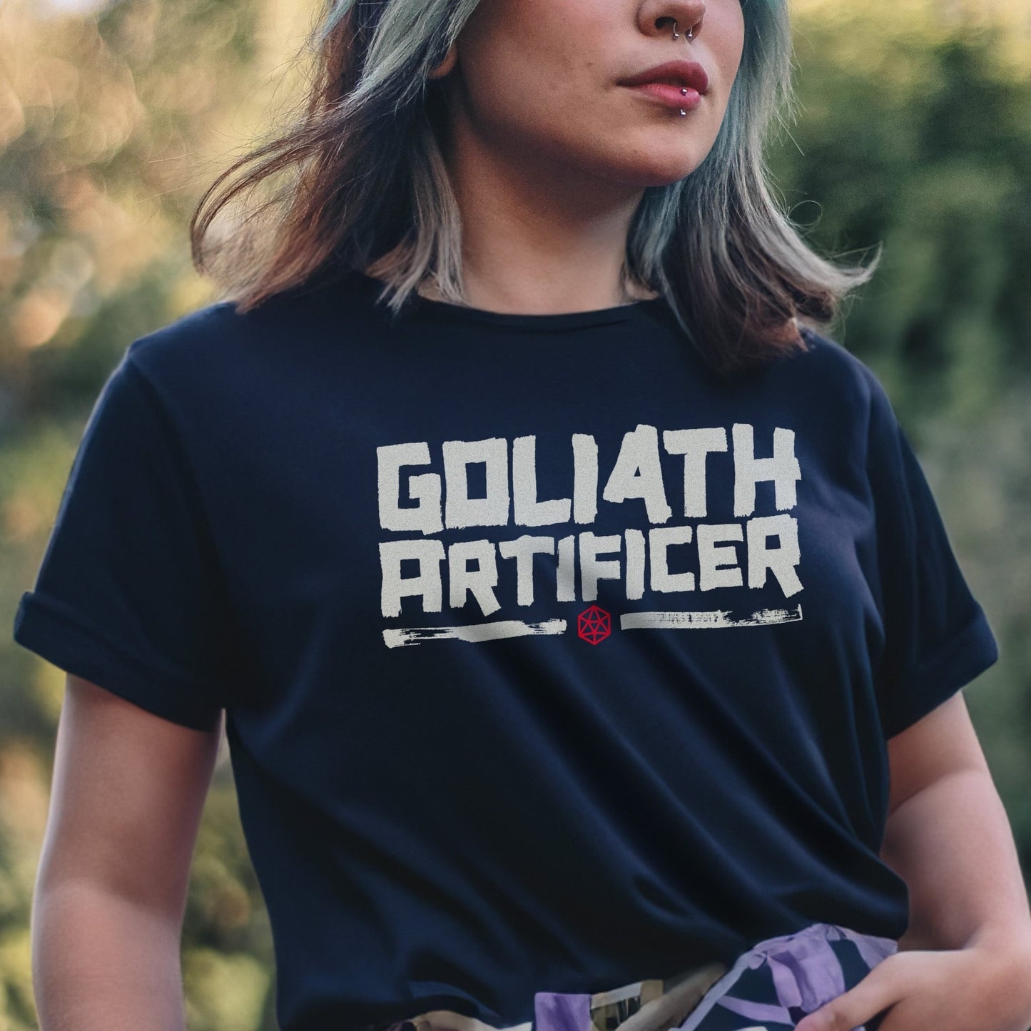 Goliath Artificer T - Shirt – Dungeons & Dragons Inspired RPG Apparel - Stealth Check Co
