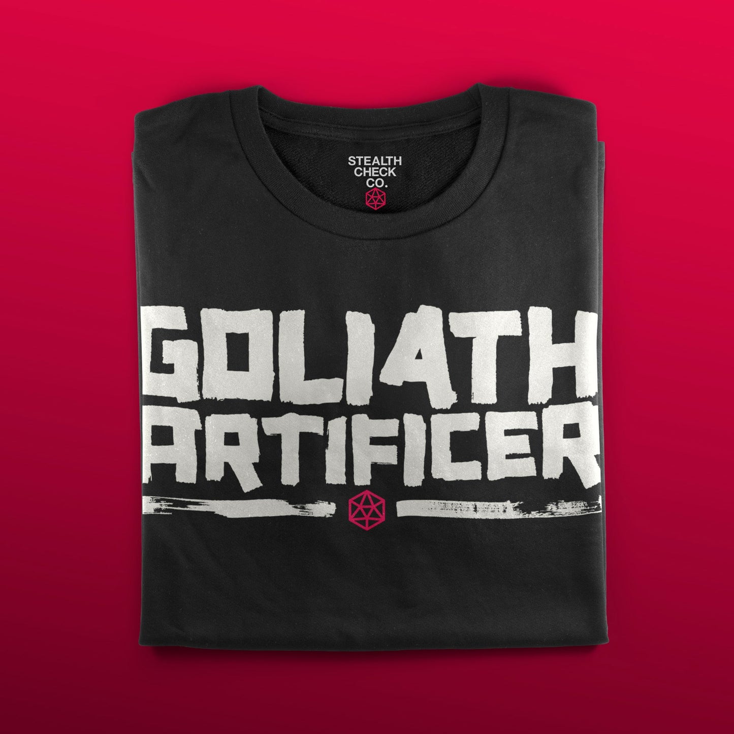 Goliath Artificer T - Shirt – Dungeons & Dragons Inspired RPG Apparel - Stealth Check Co