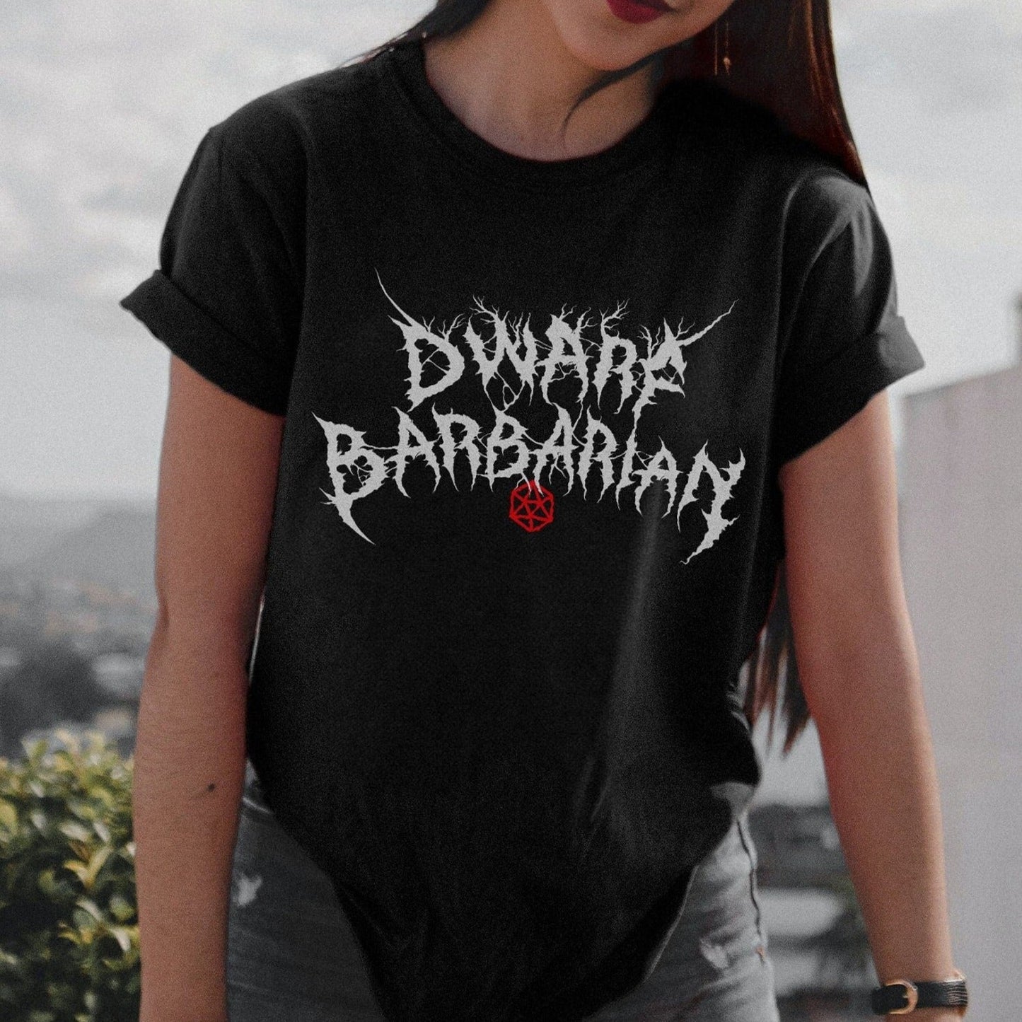 Dwarf Barbarian T-Shirt – Dungeons & Dragons Inspired RPG Apparel - Stealth Check Co