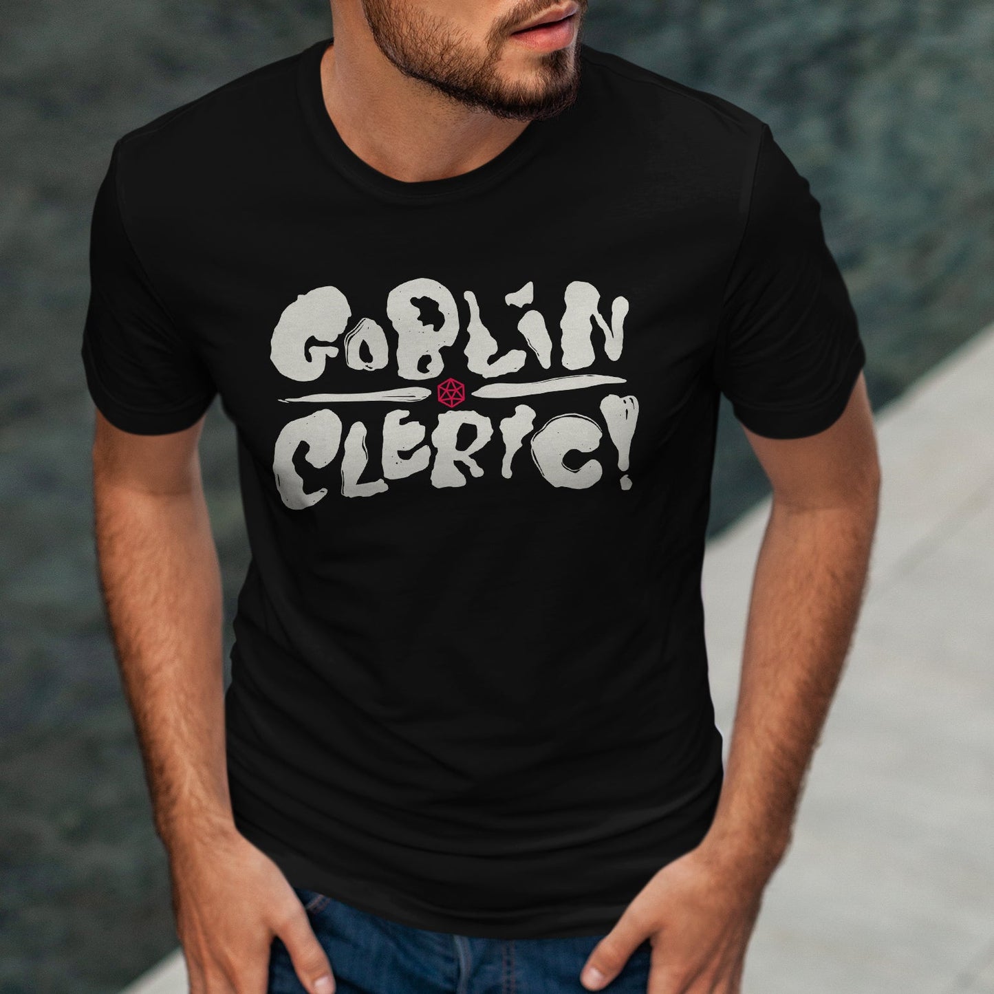 Goblin Cleric T-Shirt – Dungeons & Dragons Inspired RPG Apparel - Stealth Check Co