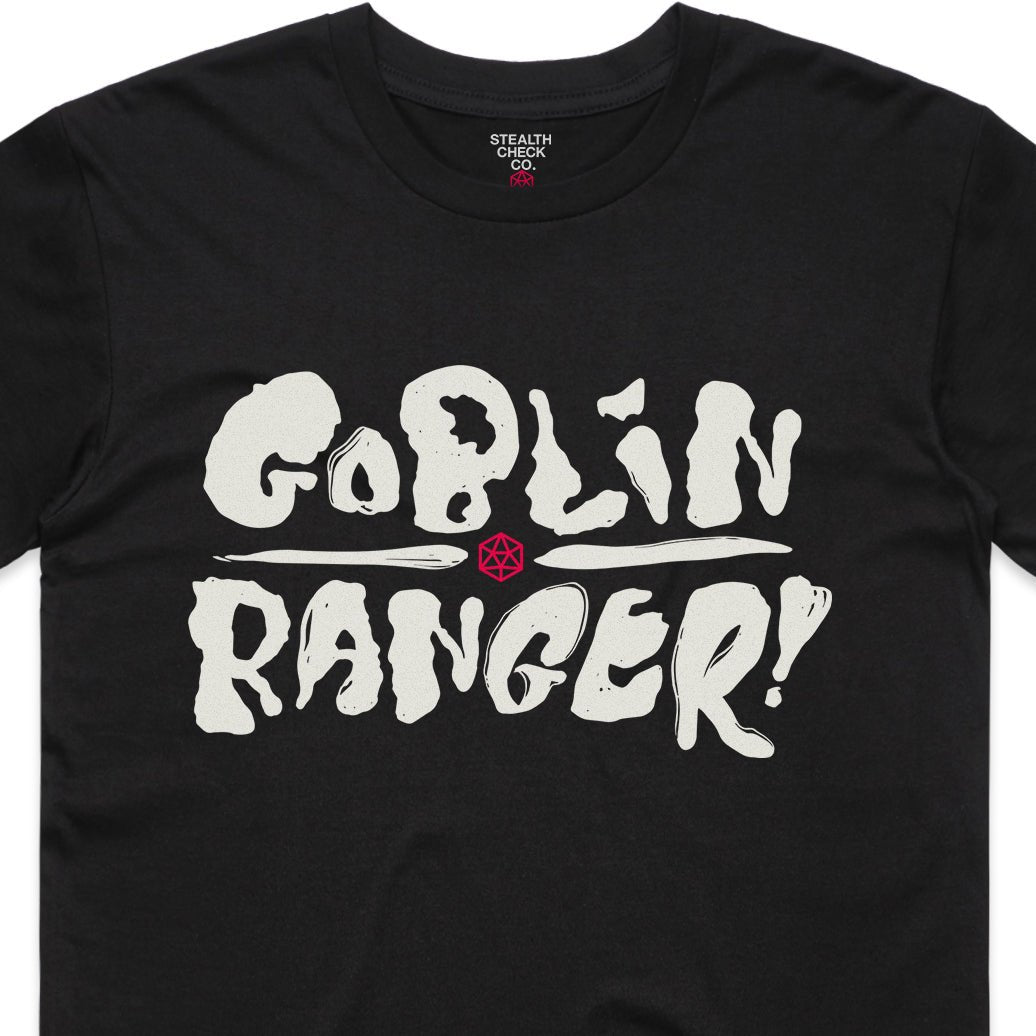 Goblin Ranger T-Shirt – Dungeons & Dragons Inspired RPG Apparel - Stealth Check Co
