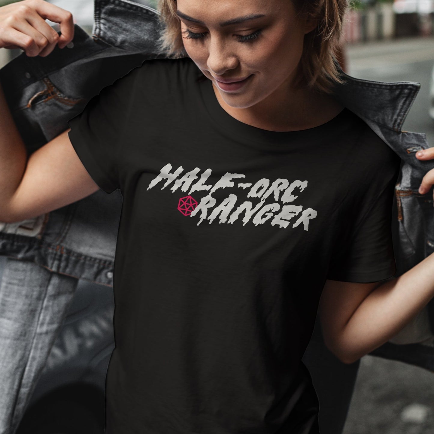 Half-Orc Ranger T-Shirt - Dungeons & Dragons Inspired RPG Apparel - Stealth Check Co