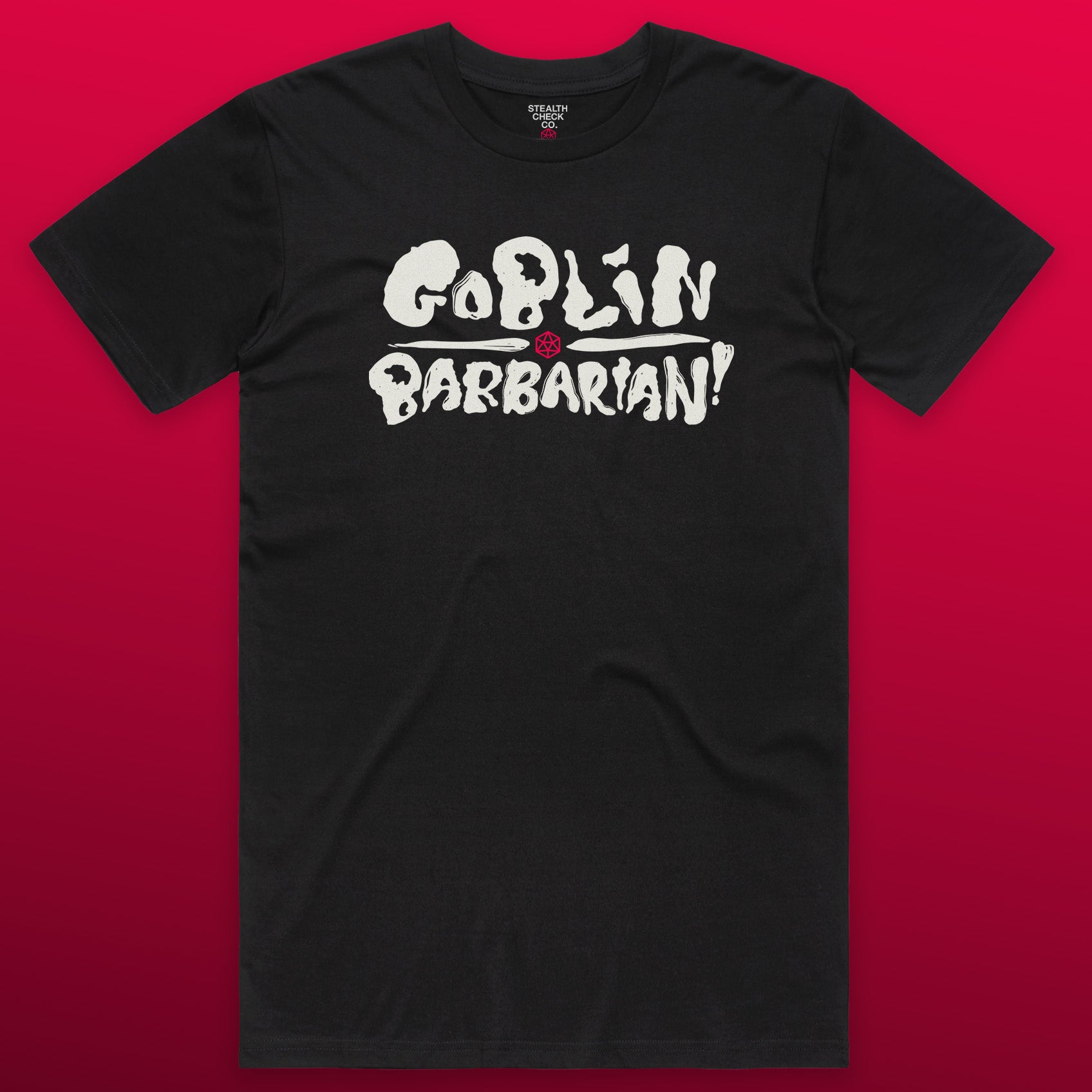 Goblin Barbarian T - Shirt – Dungeons & Dragons Inspired RPG Apparel - Stealth Check Co