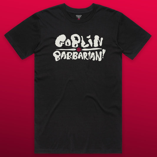 Goblin Barbarian T - Shirt – Dungeons & Dragons Inspired RPG Apparel - Stealth Check Co