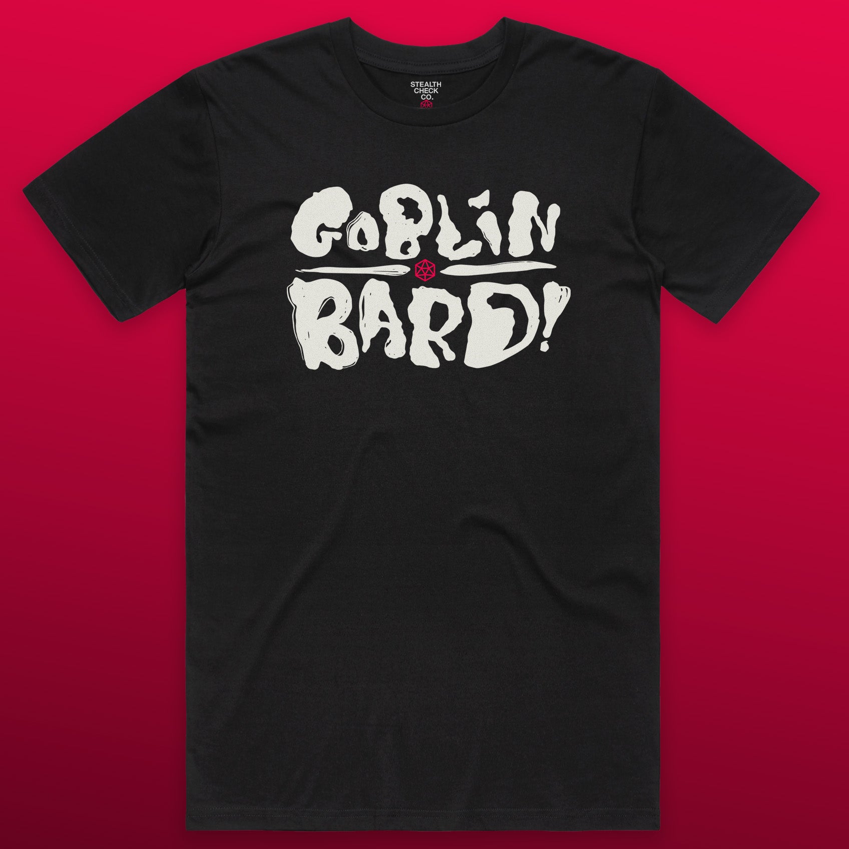 Goblin Bard T - Shirt – Dungeons & Dragons Inspired RPG Apparel - Stealth Check Co