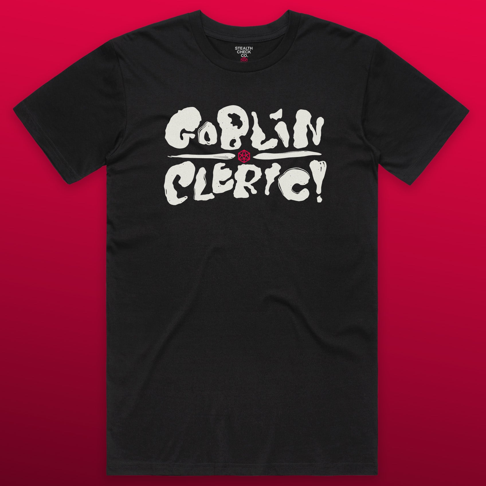 Goblin Cleric T - Shirt – Dungeons & Dragons Inspired RPG Apparel - Stealth Check Co