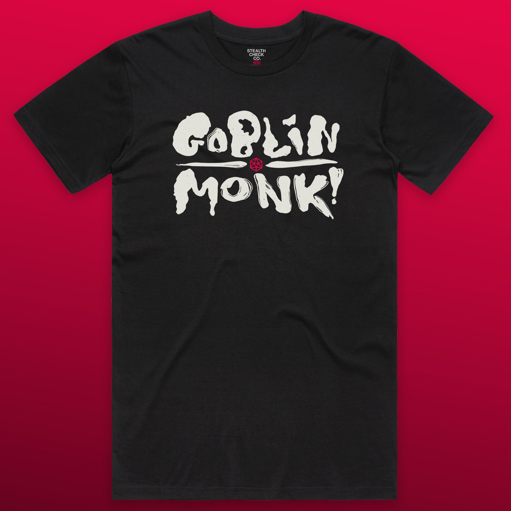 Goblin Monk T - Shirt – Dungeons & Dragons Inspired RPG Apparel - Stealth Check Co