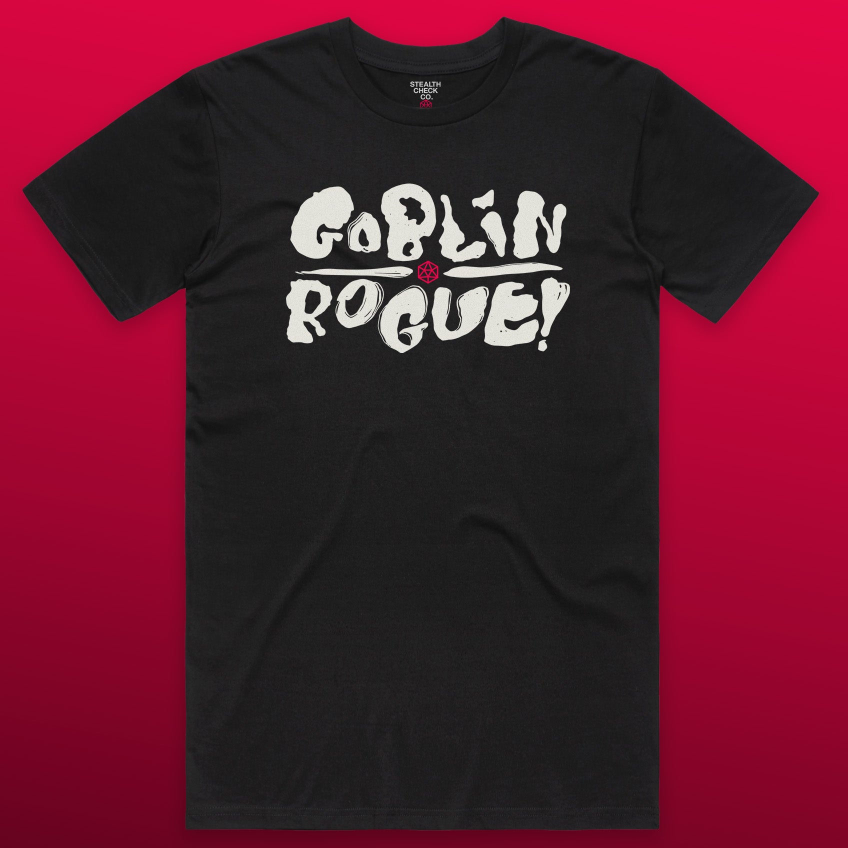 Goblin Rogue T - Shirt – Dungeons & Dragons Inspired RPG Apparel - Stealth Check Co