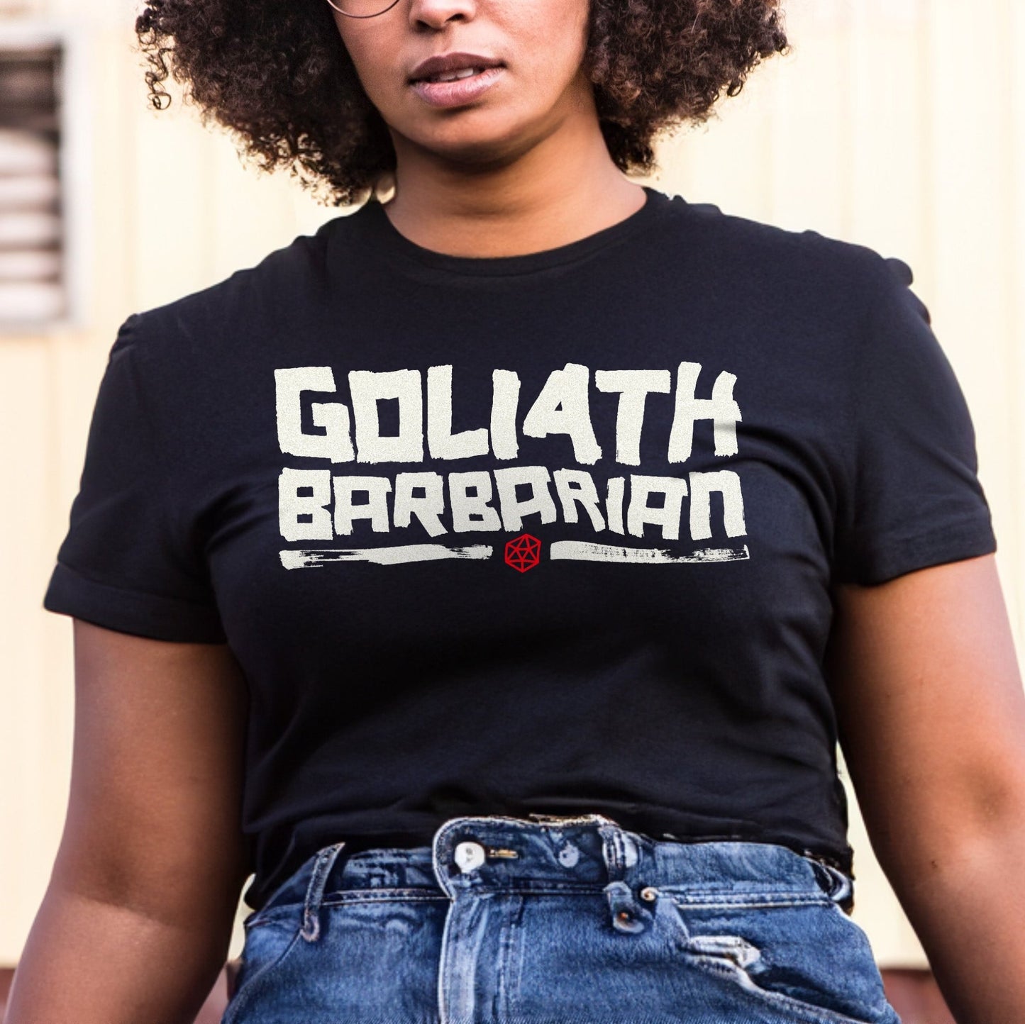 Goliath Barbarian T - Shirt – Dungeons & Dragons Inspired RPG Apparel - Stealth Check Co