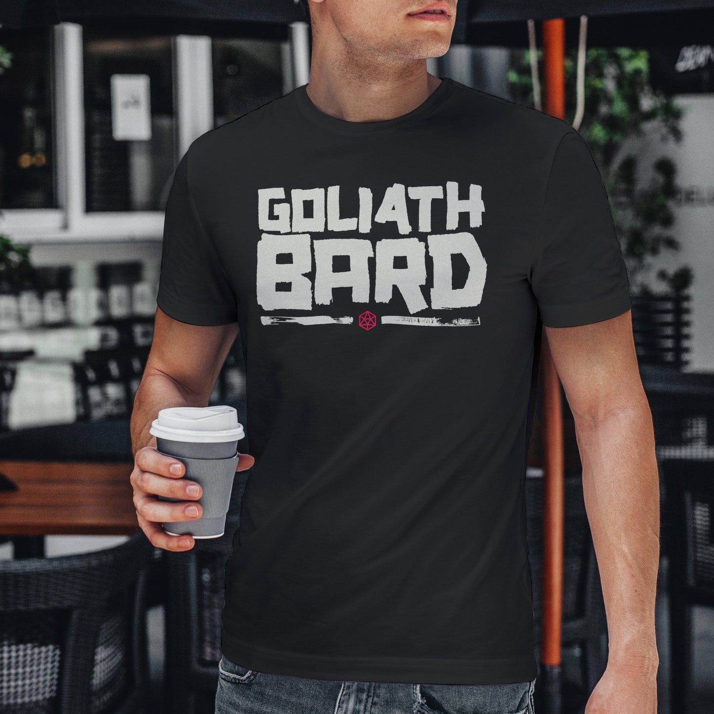 Goliath Bard T - Shirt – Dungeons & Dragons Inspired RPG Apparel - Stealth Check Co