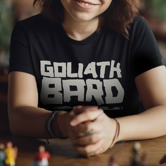 Goliath Bard T - Shirt – Dungeons & Dragons Inspired RPG Apparel - Stealth Check Co