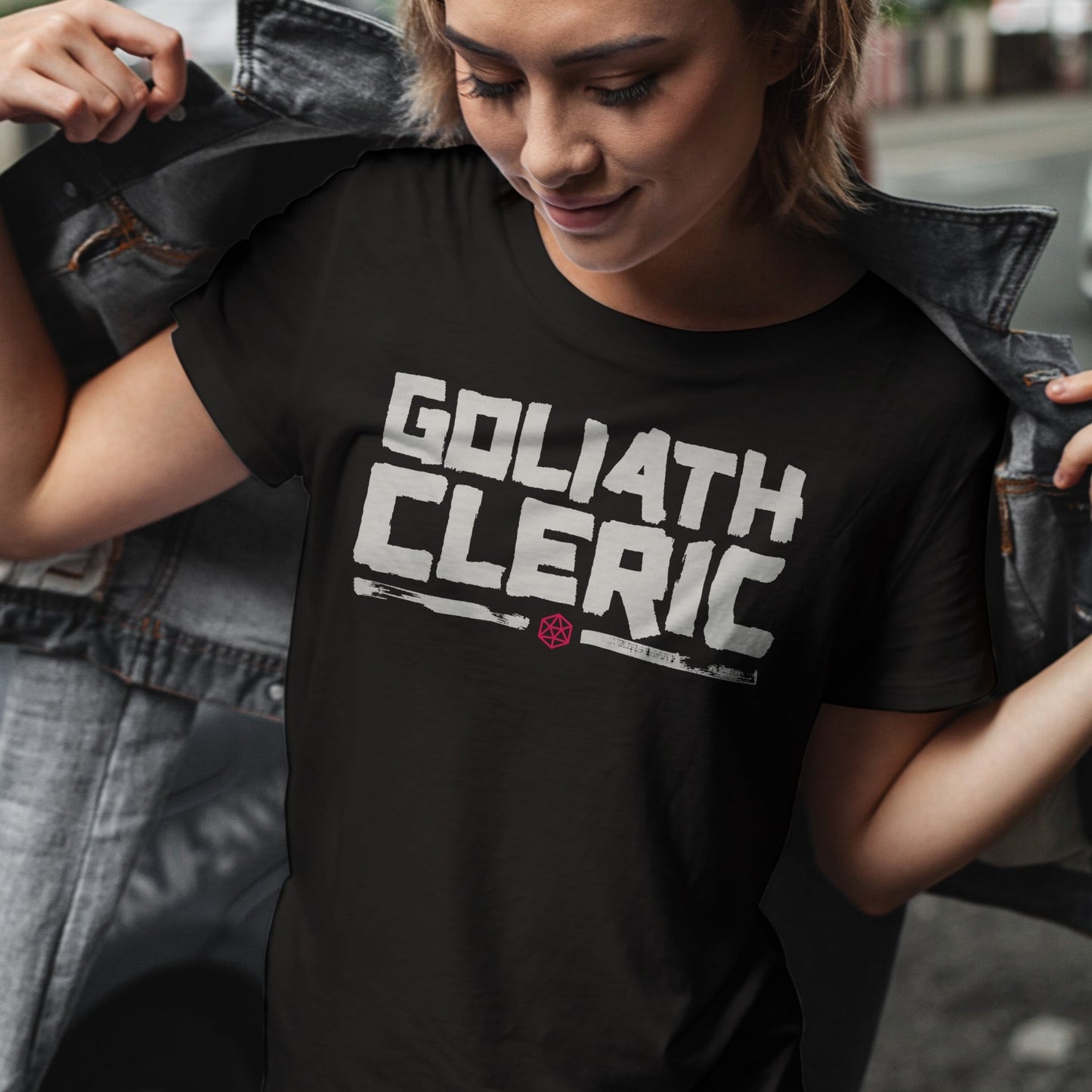 Goliath Cleric T - Shirt – Dungeons & Dragons Inspired RPG Apparel - Stealth Check Co