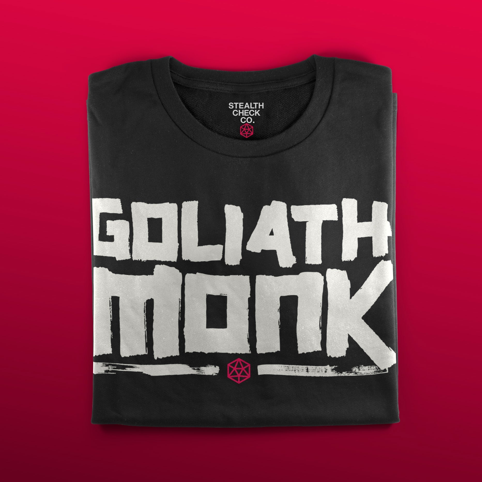 Goliath Monk T - Shirt – Dungeons & Dragons Inspired RPG Apparel - Stealth Check Co