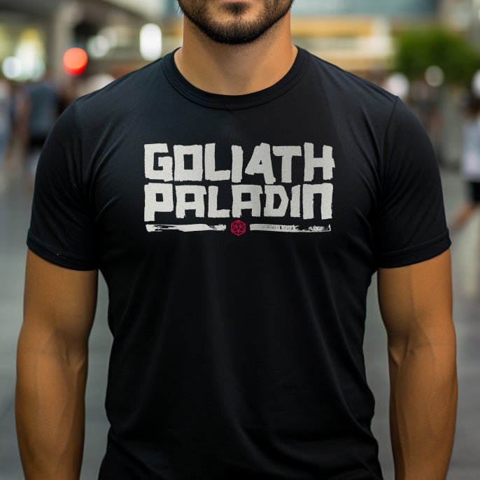 Goliath Paladin T - Shirt – Dungeons & Dragons Inspired RPG Apparel - Stealth Check Co