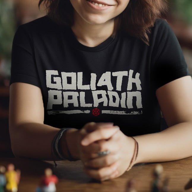 Goliath Paladin T - Shirt – Dungeons & Dragons Inspired RPG Apparel - Stealth Check Co