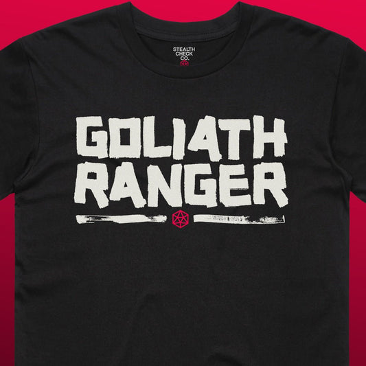 Goliath Ranger T - Shirt – Dungeons & Dragons Inspired RPG Apparel - Stealth Check Co