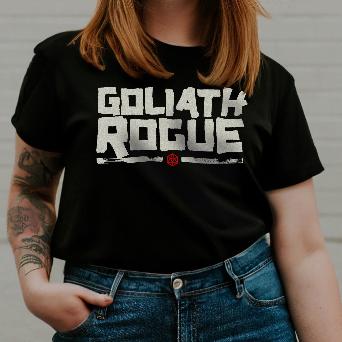 Goliath Rogue T - Shirt – Dungeons & Dragons Inspired RPG Apparel - Stealth Check Co