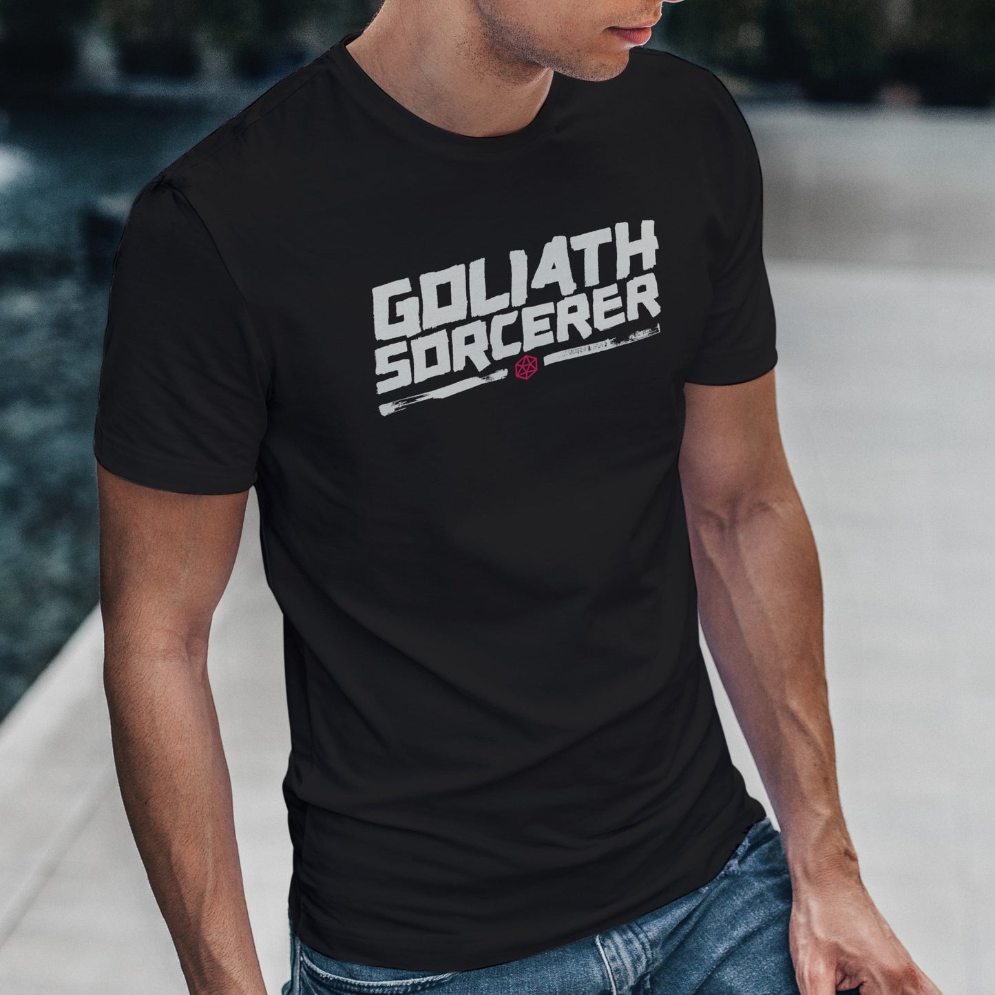 Goliath Sorcerer T - Shirt – Dungeons & Dragons Inspired RPG Apparel - Stealth Check Co