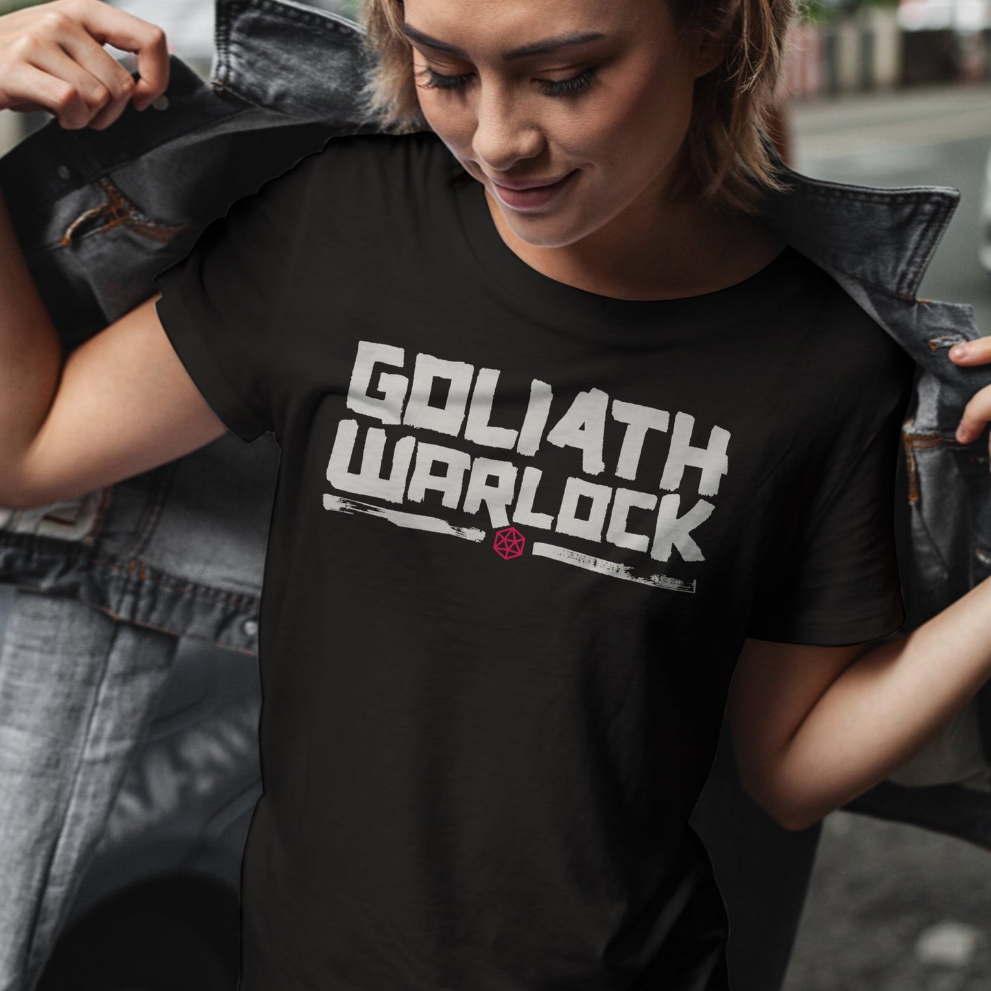 Goliath Warlock T - Shirt – Dungeons & Dragons Inspired RPG Apparel - Stealth Check Co