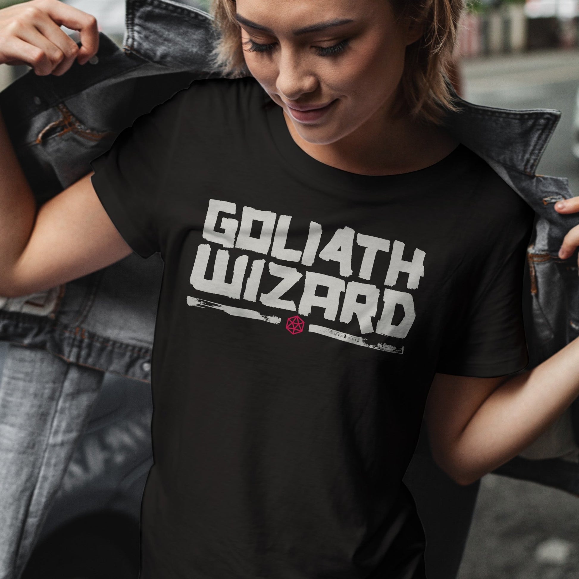 Goliath Wizard T - Shirt – Dungeons & Dragons Inspired RPG Apparel - Stealth Check Co