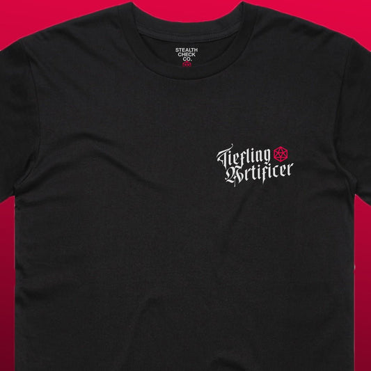 Tiefling Artificer TTRPG Shirt | DnD - Inspired Character Gear - Stealth Check Co