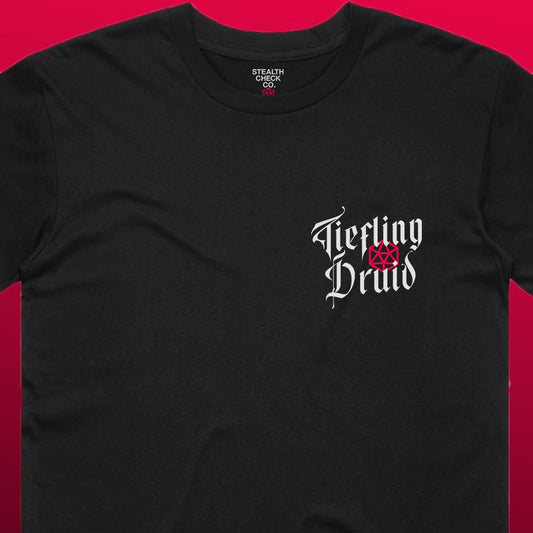 Tiefling Druid TTRPG Shirt | DnD - Inspired Character Gear - Stealth Check Co