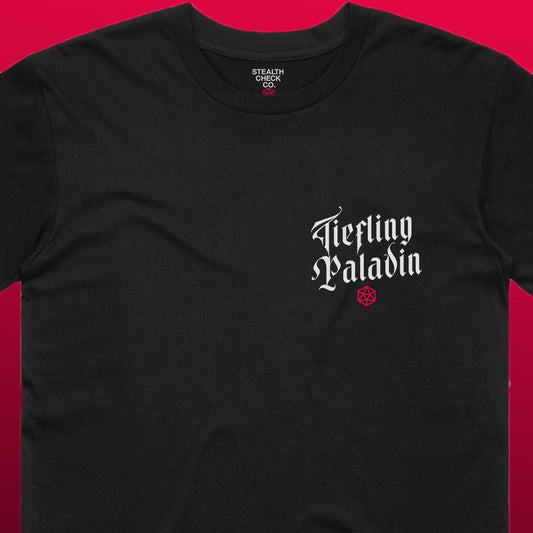 Tiefling Paladin TTRPG Shirt | DnD - Inspired Character Gear - Stealth Check Co