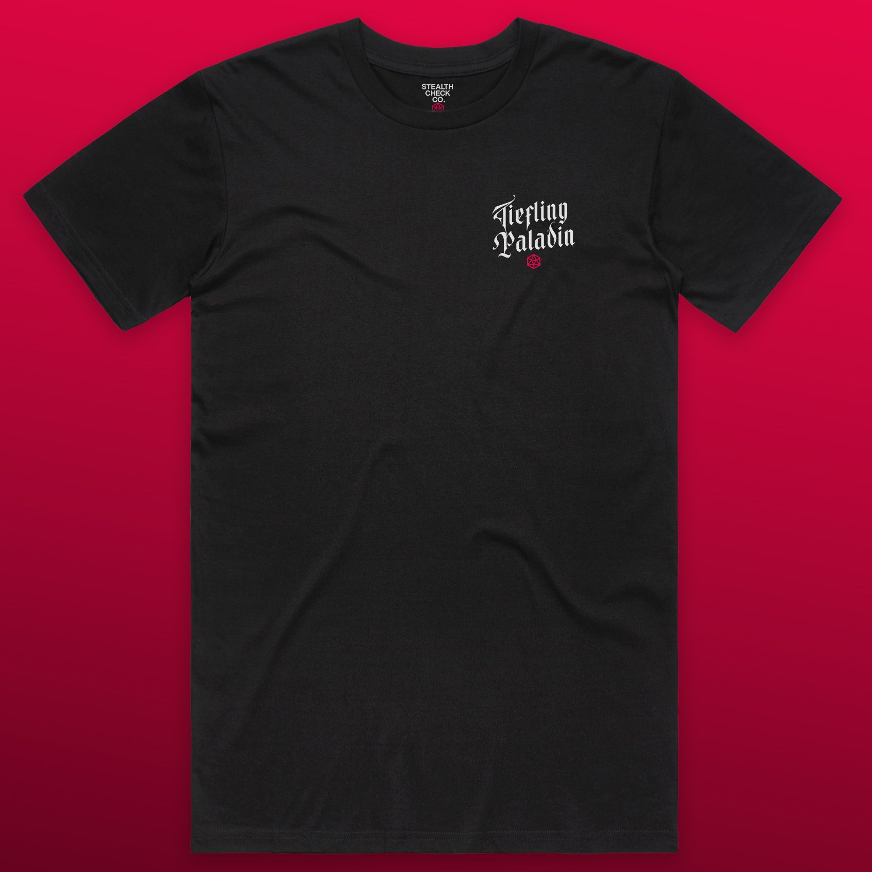 Tiefling Paladin TTRPG Shirt | DnD - Inspired Character Gear - Stealth Check Co