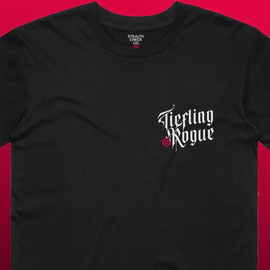 Tiefling Rogue TTRPG Shirt | DnD - Inspired Character Gear - Stealth Check Co