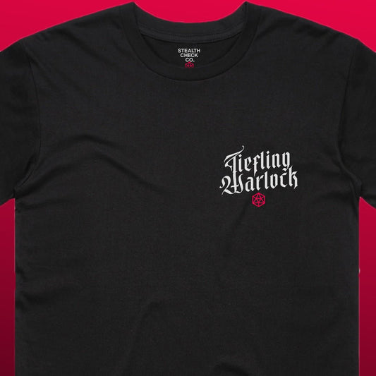 Tiefling Warlock TTRPG Shirt | DnD - Inspired Character Gear - Stealth Check Co