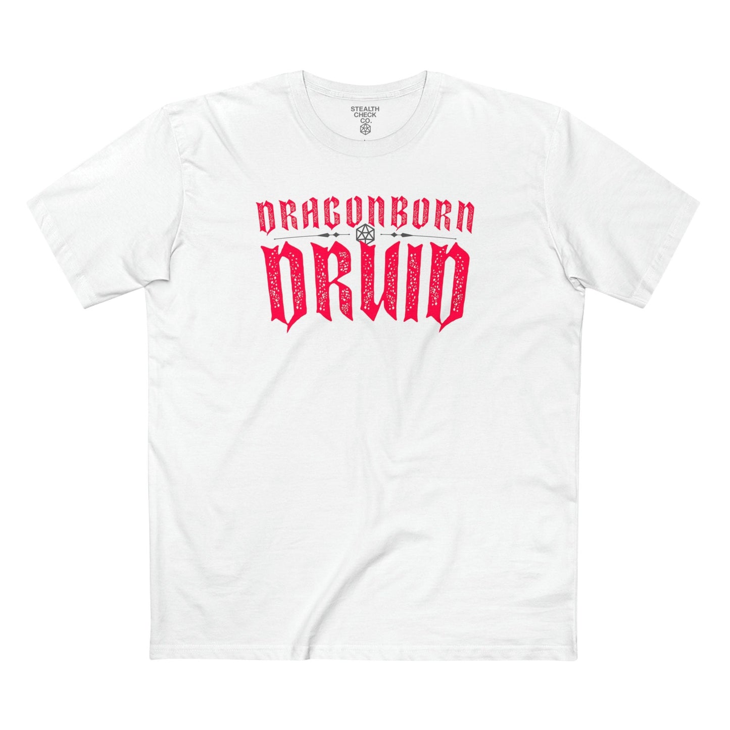 Dragonborn Druid T-Shirt – Dungeons & Dragons Inspired RPG Apparel - Stealth Check Co