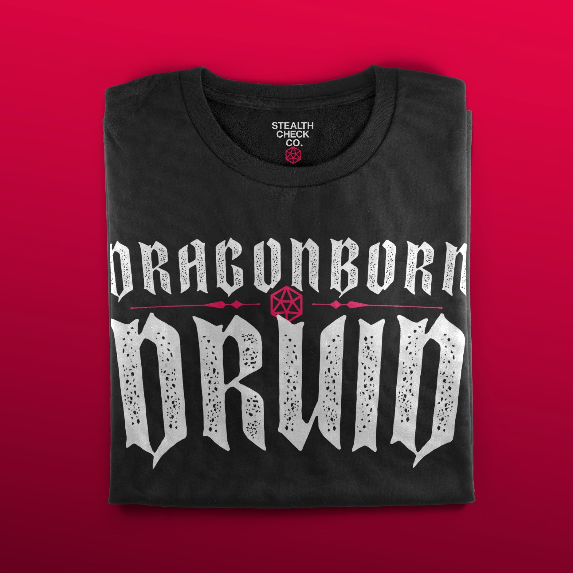 Dragonborn Druid T-Shirt – Dungeons & Dragons Inspired RPG Apparel - Stealth Check Co