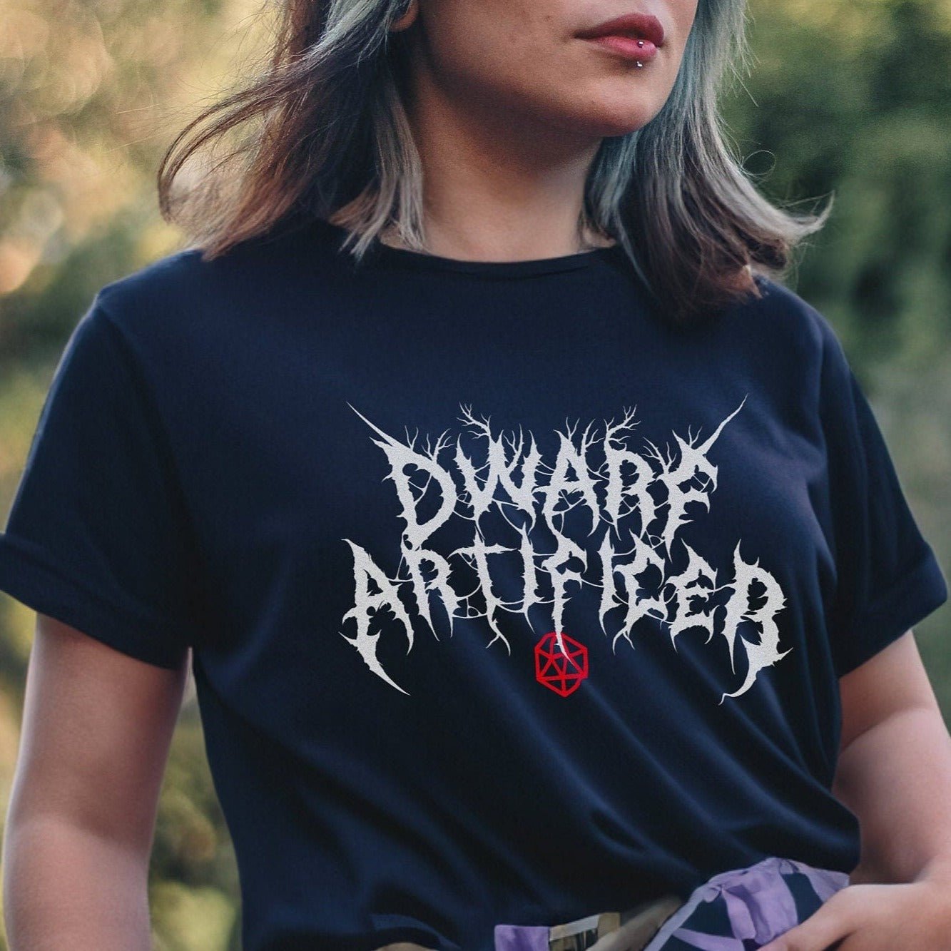 Dwarf Artificer T-Shirt – Dungeons & Dragons Inspired RPG Apparel - Stealth Check Co