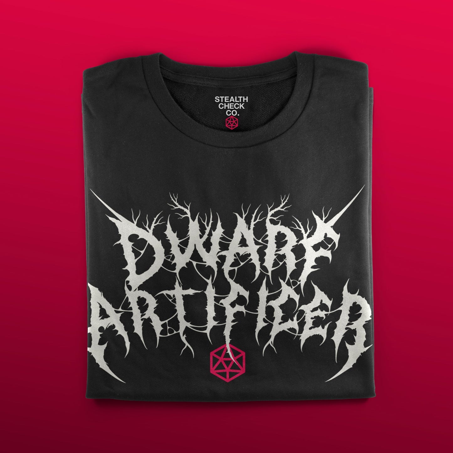 Dwarf Artificer T-Shirt – Dungeons & Dragons Inspired RPG Apparel - Stealth Check Co