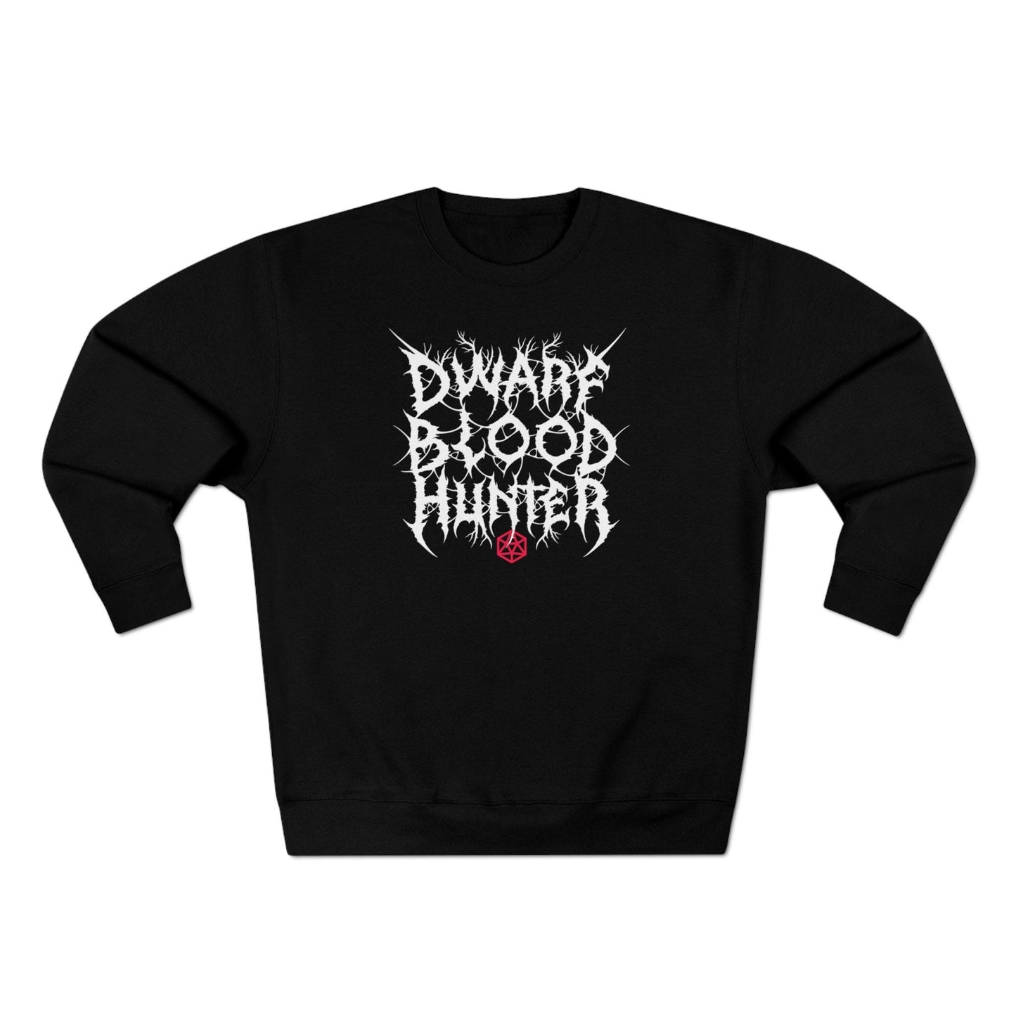 Dwarf BloodHunter Crew Sweater – Dungeons & Dragons Inspired RPG Apparel - Stealth Check Co