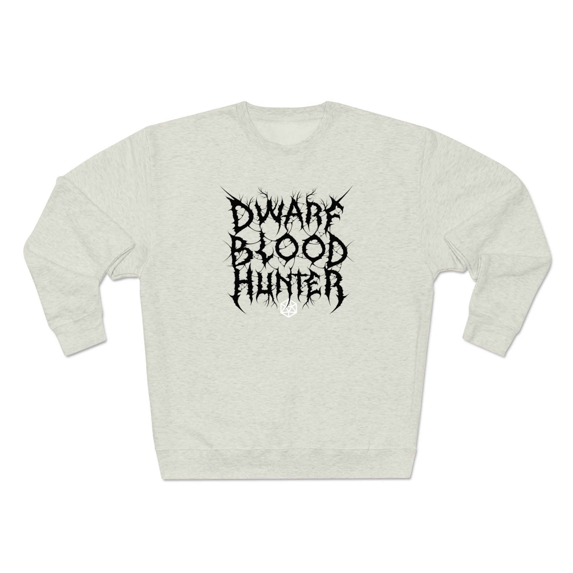 Dwarf BloodHunter Crew Sweater – Dungeons & Dragons Inspired RPG Apparel - Stealth Check Co