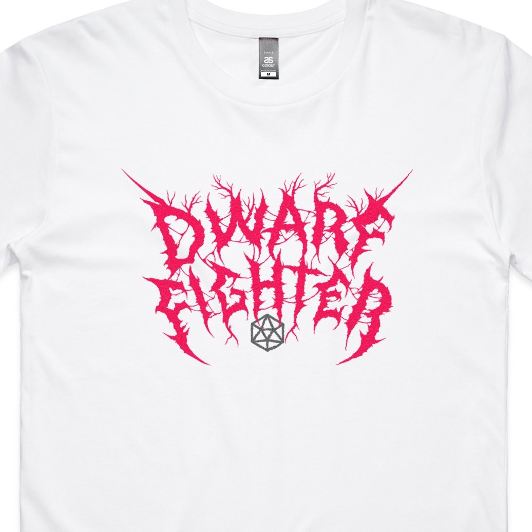 Dwarf Fighter T-Shirt – Dungeons & Dragons Inspired RPG Apparel - Stealth Check Co