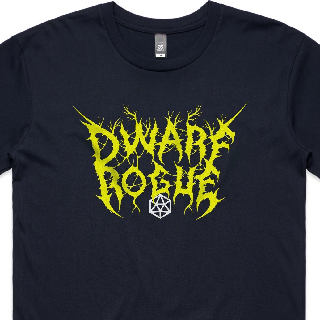 Dwarf Rogue T-Shirt – Dungeons & Dragons Inspired RPG Apparel - Stealth Check Co