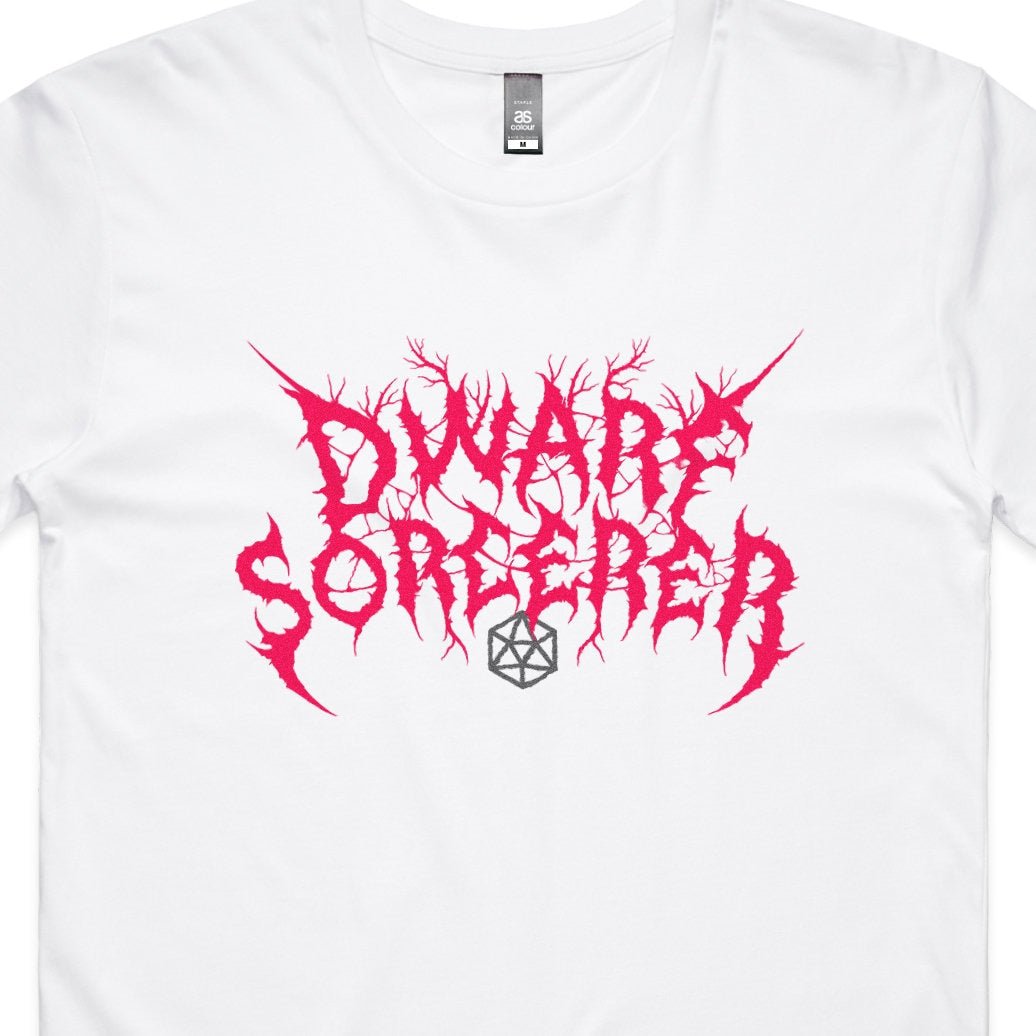 Dwarf Sorcerer T-Shirt – Dungeons & Dragons Inspired RPG Apparel - Stealth Check Co