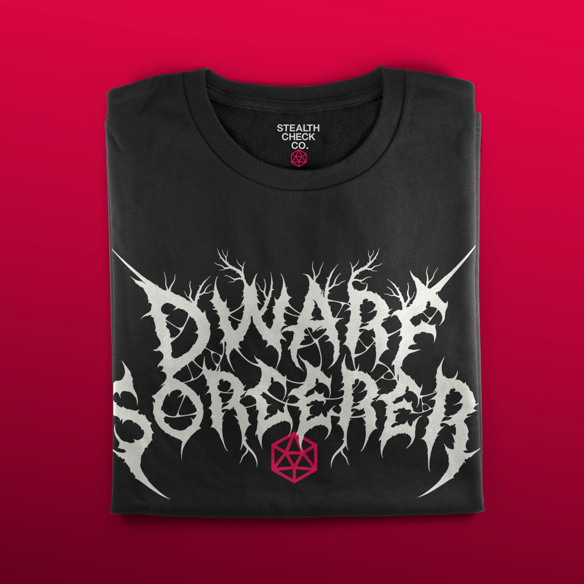 Dwarf Sorcerer T-Shirt – Dungeons & Dragons Inspired RPG Apparel - Stealth Check Co