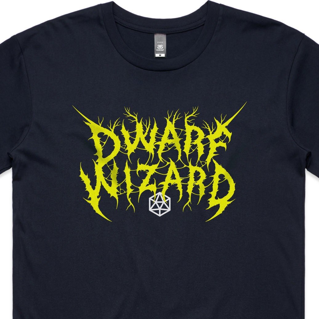 Dwarf Wizard T-Shirt – Dungeons & Dragons Inspired RPG Apparel - Stealth Check Co