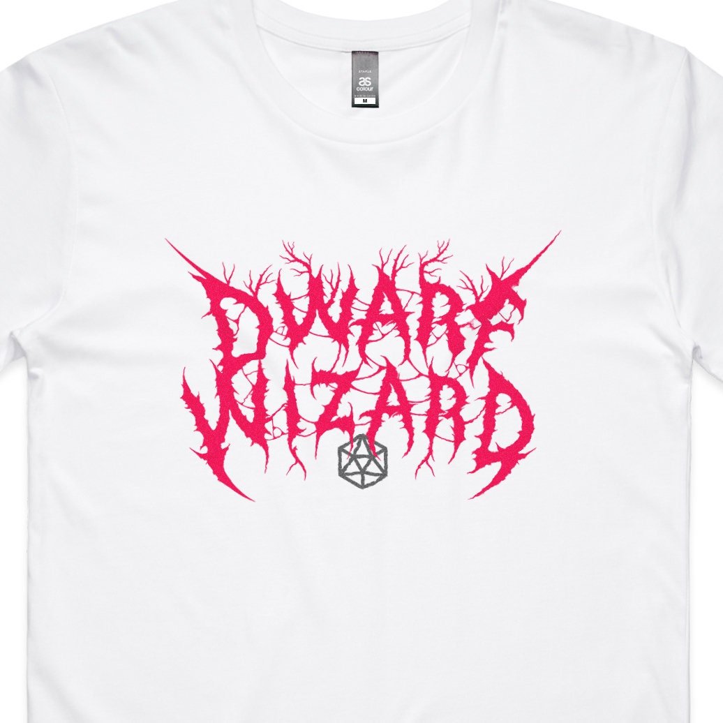 Dwarf Wizard T-Shirt – Dungeons & Dragons Inspired RPG Apparel - Stealth Check Co