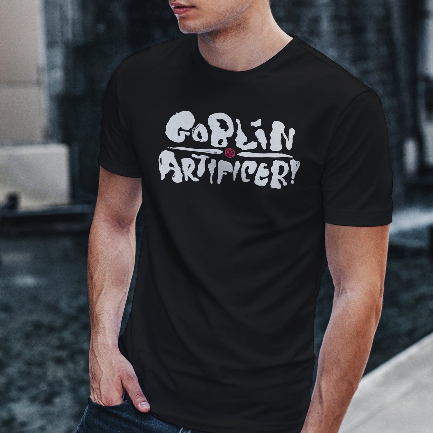 Goblin Artificer T-Shirt – Dungeons & Dragons Inspired RPG Apparel - Stealth Check Co