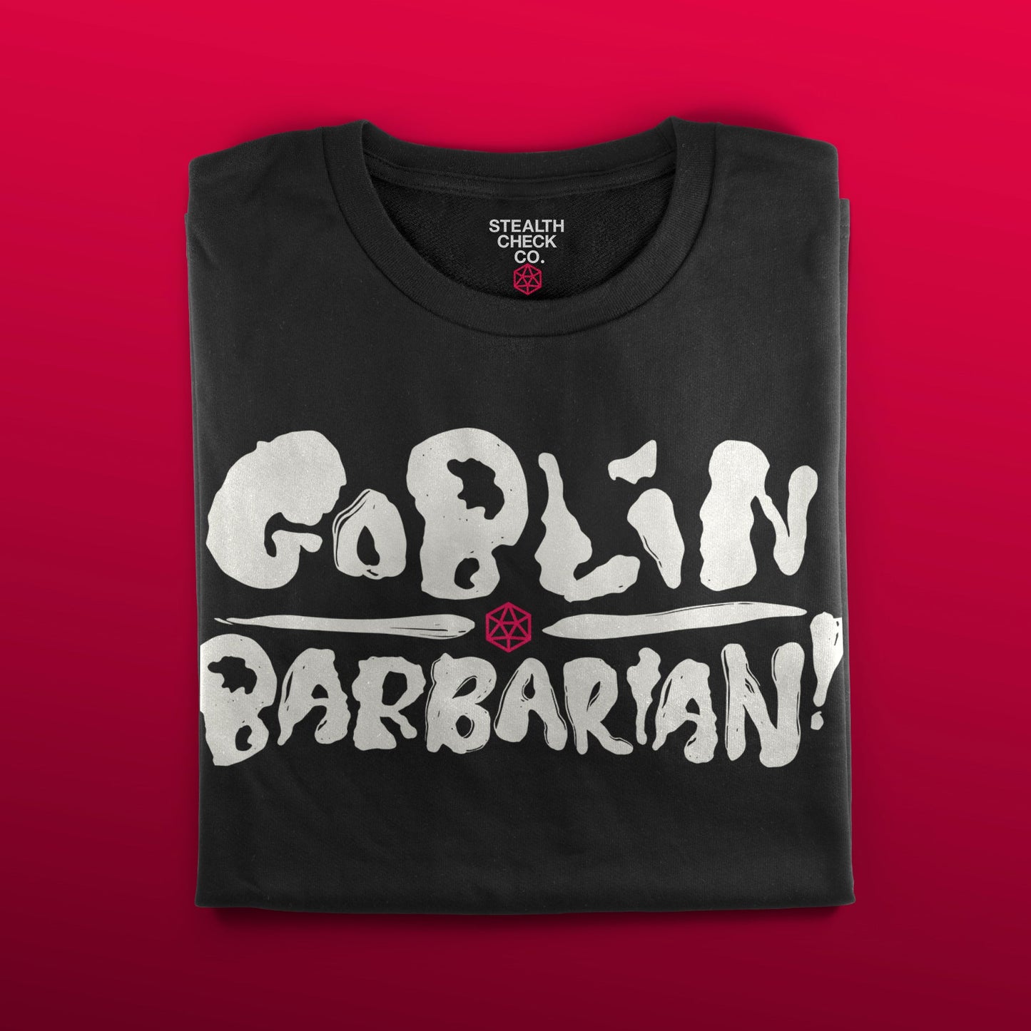 Goblin Barbarian T-Shirt – Dungeons & Dragons Inspired RPG Apparel - Stealth Check Co