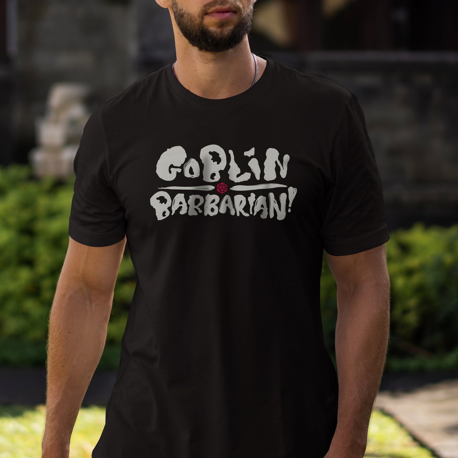 Goblin Barbarian T-Shirt – Dungeons & Dragons Inspired RPG Apparel - Stealth Check Co