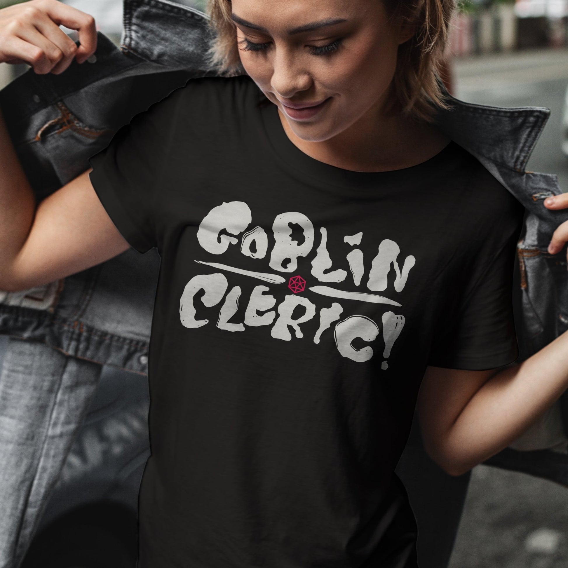 Goblin Cleric T-Shirt – Dungeons & Dragons Inspired RPG Apparel - Stealth Check Co