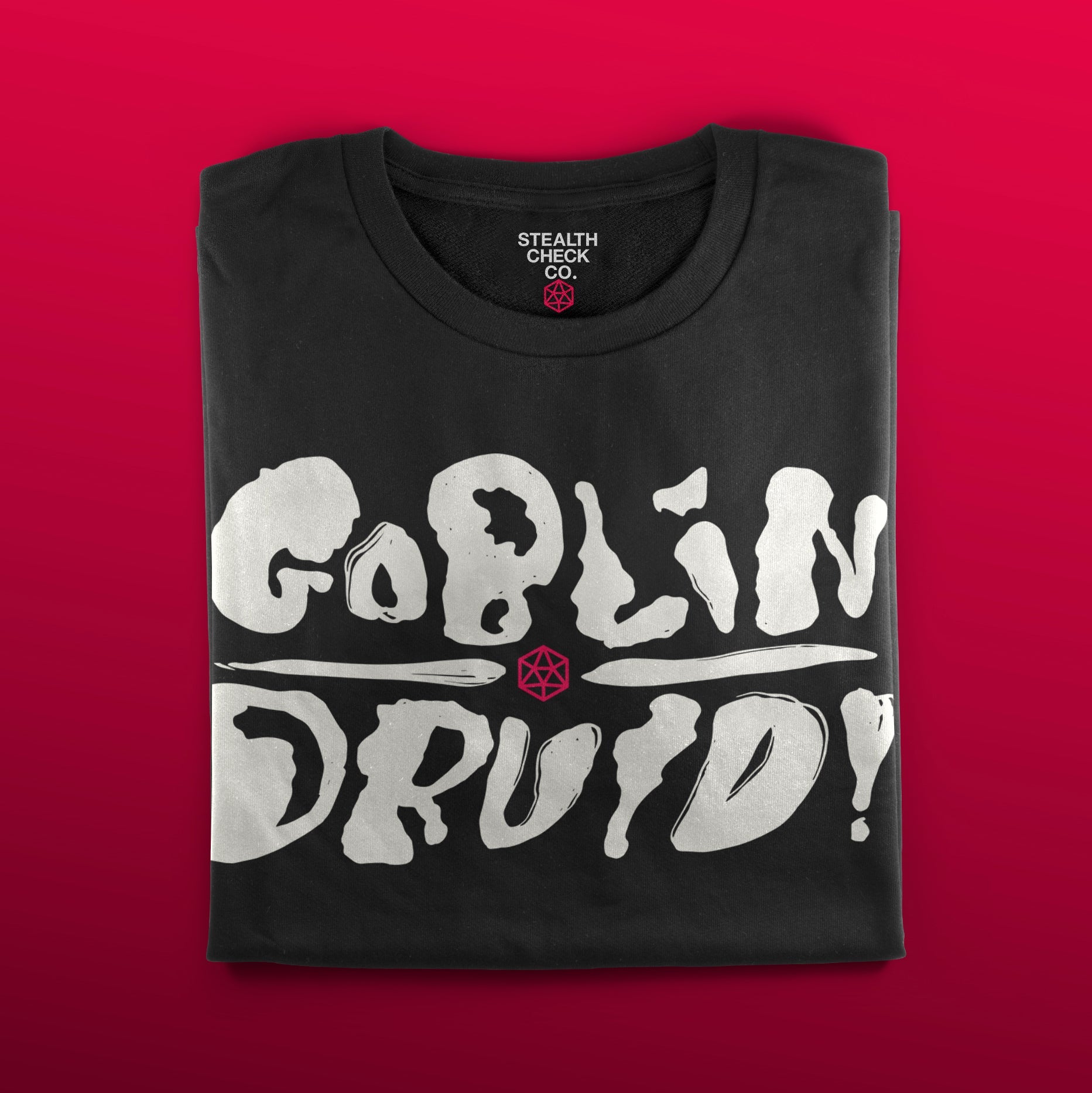 Goblin Druid T-Shirt – Dungeons & Dragons Inspired RPG Apparel - Stealth Check Co