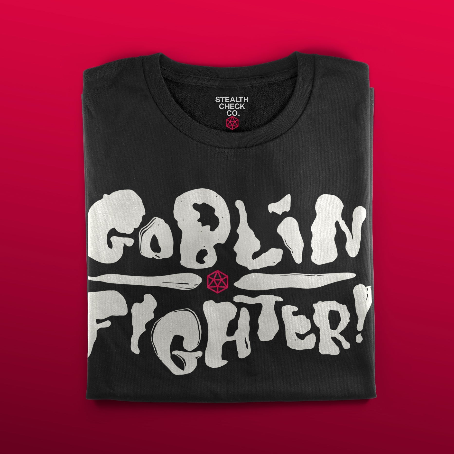 Goblin Fighter T-Shirt – Dungeons & Dragons Inspired RPG Apparel - Stealth Check Co