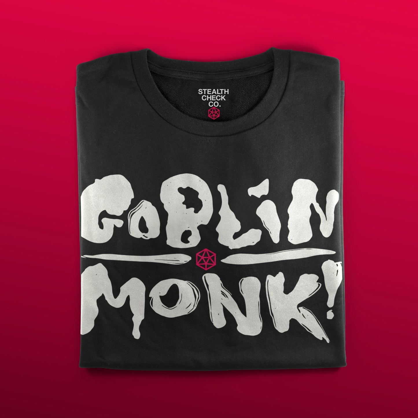 Goblin Monk T-Shirt – Dungeons & Dragons Inspired RPG Apparel - Stealth Check Co