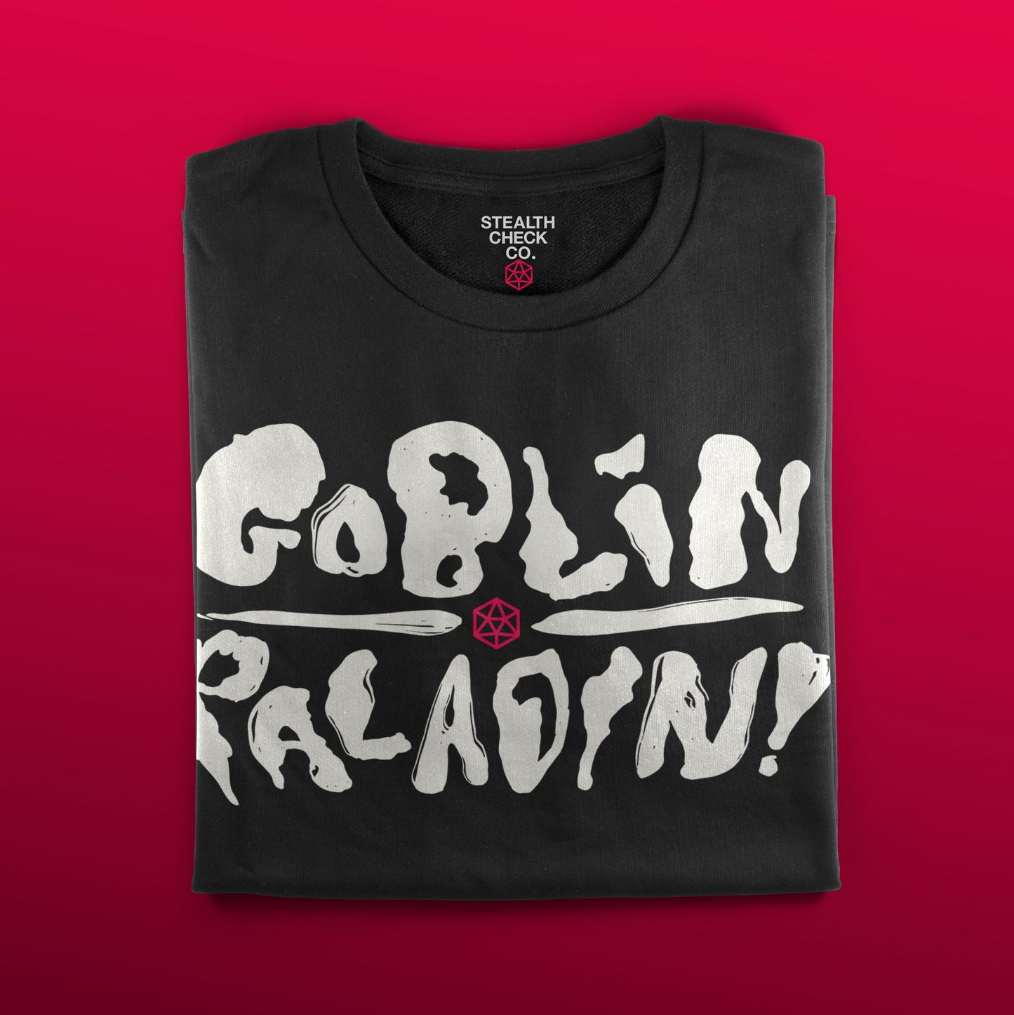 Goblin Paladin T-Shirt – Dungeons & Dragons Inspired RPG Apparel - Stealth Check Co